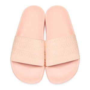 Adidas Originals Adilette Slides In Pink